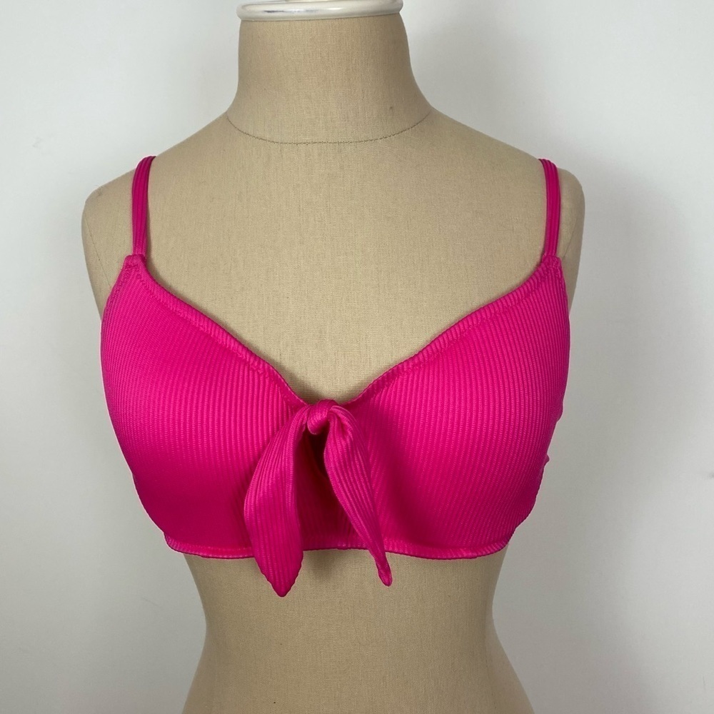 Shade & Shore Bikini Top Pink 36B